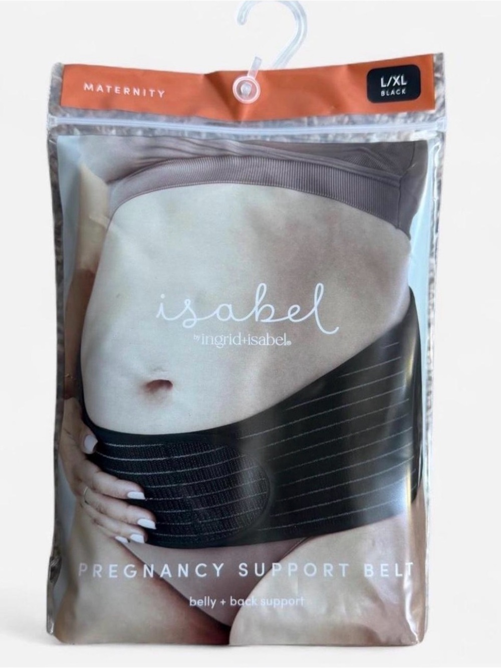 Isabel Maternity by Ingrid & Isabel Black Pregnancy Support Belt L/XL NWT